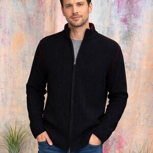 VTG 📌Angelo Litrico  Knitted Men Cardigan with Zipper